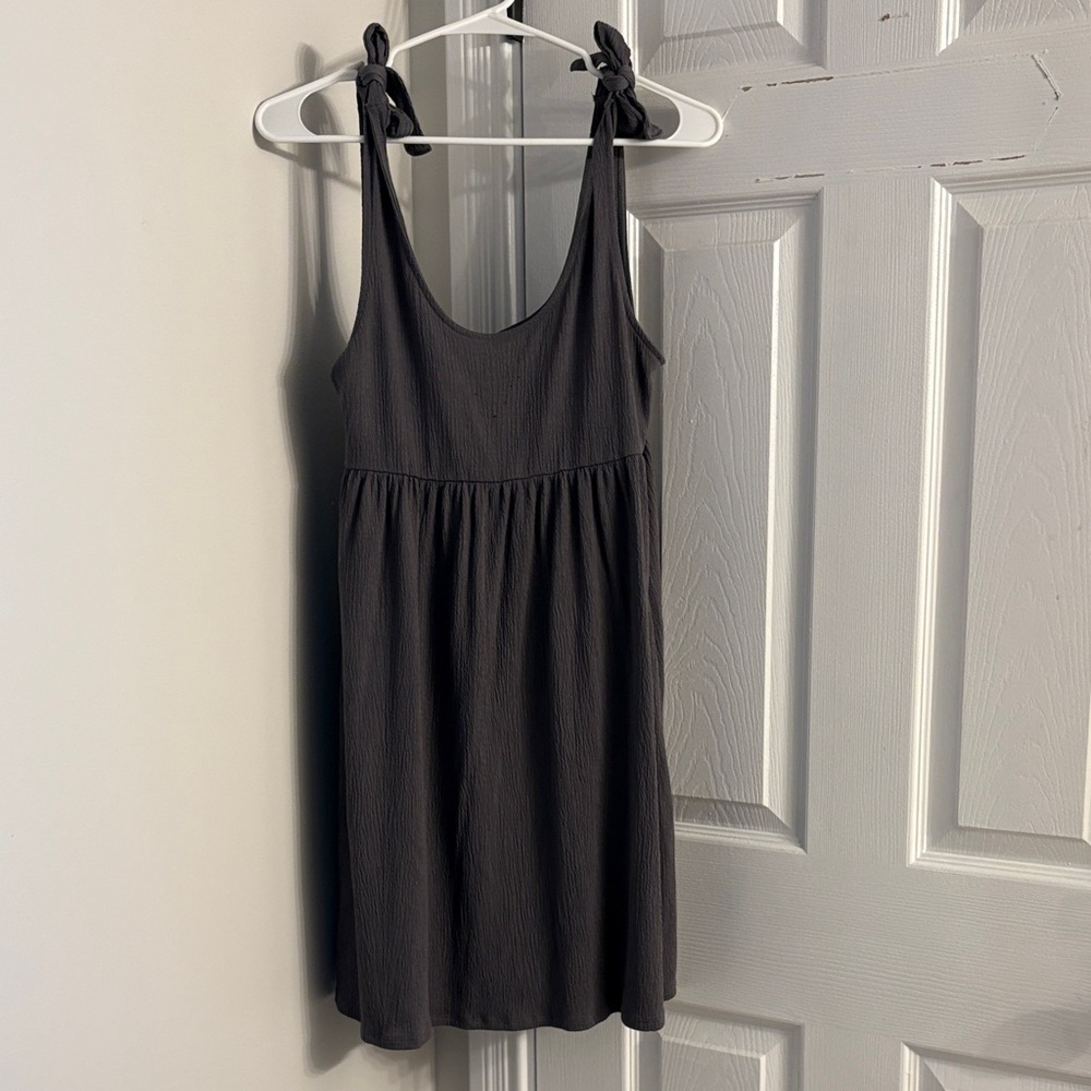 Black Dress with Tie Straps